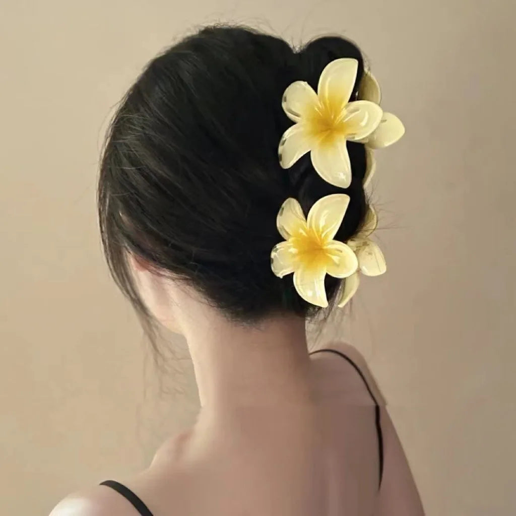Saccer- Pinces à cheveux femme style hawaïen