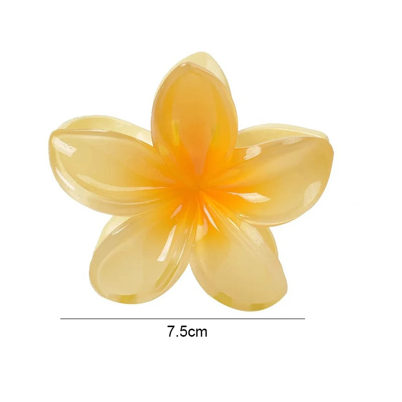 Saccer- Pinces à cheveux femme style hawaïen