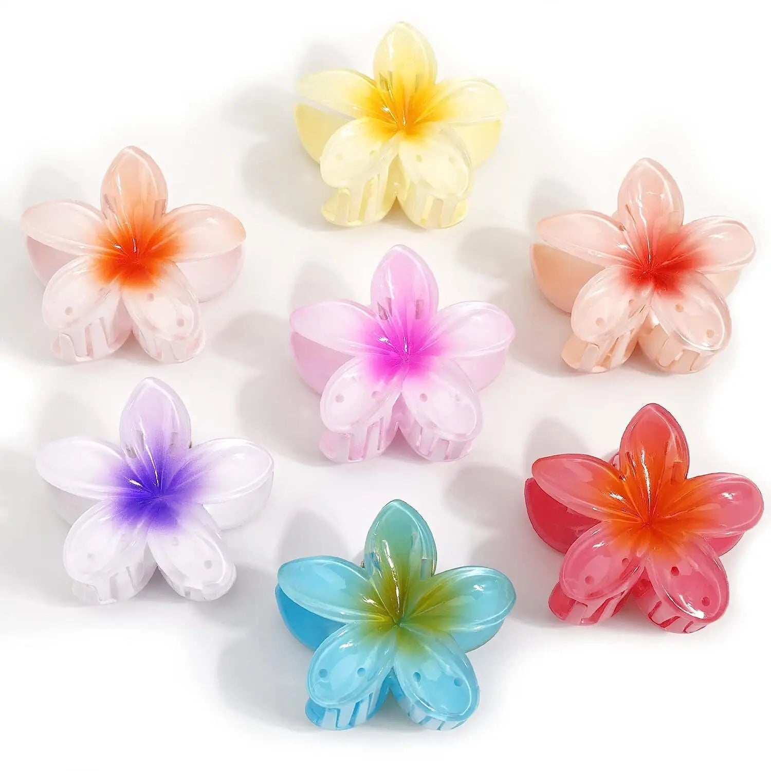 Saccer- Pinces à cheveux femme style hawaïen